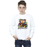 Disney Boy's Encanto Sisters Sweatshirt in White | Size: 3-4 Years