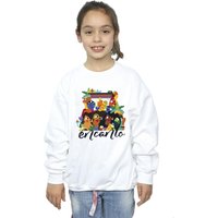 Disney Girl's Encanto Sisters Sweatshirt in White | Size: 12-13 Years