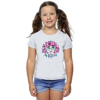 Disney Girl's Encanto My Best Self Cotton T-Shirt in Grey | Size: 3-4 Years