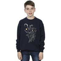 Printed Sweatshirt Navy