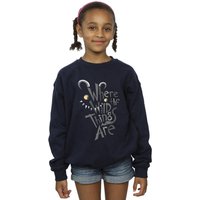 Printed Sweatshirt Navy