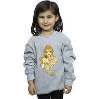 Disney Girl's Beauty & The Beast Never Judge Sweatshirt in Grey | Size: 7-8 Years