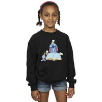 Girl's Lilo & Stitch Reading A Book Sweatshirt in | Size: 12-13 Years