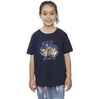 Where The Wild Things Are Girl's Cotton T-Shirt in Navy | Size: 7-8 Years