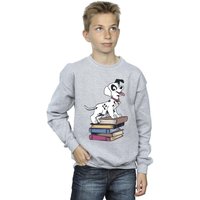 Disney Boy's 101 Dalmatians Books Sweatshirt in Grey | Size: 12-13 Years