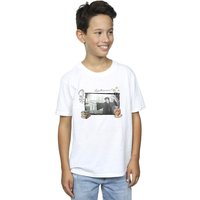 Harry Potter Boy's Harry Expelliarmus T-Shirt in White | Size: 9 Years