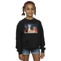 Girl's Lady & The Tramp Spaghetti Photo Sweatshirt in | Size: 9 Years