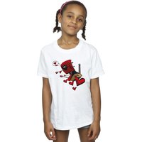 Deadpool Love Arrow Cotton T Shirt