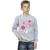 Disney Boy's Lady & The Tramp Mum Hugs Sweatshirt in Grey | Size: 5-6 Years