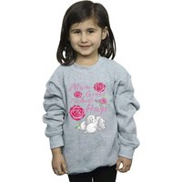 Disney Girl's Lady & The Tramp Mum Hugs Sweatshirt in Grey | Size: 9 Years