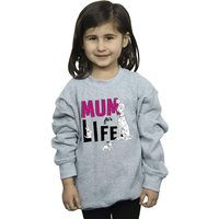 Disney Girl's 101 Dalmatians Mum For Life Sweatshirt in Grey | Size: 3-4 Years