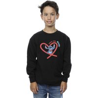 Boy's Lilo & Stitch Love You Mum Sweatshirt in | Size: 5-6 Years