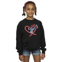 Girl's Lilo & Stitch Love You Mum Sweatshirt in | Size: 7-8 Years
