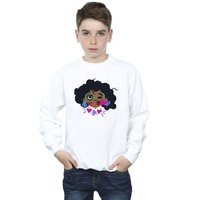 Disney Boy's Encanto Mirabel Kiss Sweatshirt in White | Size: 5-6 Years