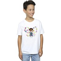 Disney Boy's Encanto Mirabel Butterfly T-Shirt in White | Size: 5-6 Years