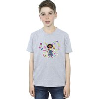 Disney Boy's Encanto Mirabel Butterfly T-Shirt in Grey | Size: 7-8 Years