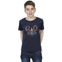 Disney Boy's Encanto Mirabel Butterfly T-Shirt in Navy | Size: 3-4 Years