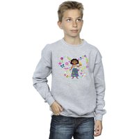 Disney Boy's Encanto Mirabel Butterfly Sweatshirt in Grey | Size: 12-13 Years