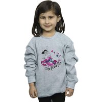 Disney Girl's Encanto Mirabel Flower Sweatshirt in Grey | Size: 5-6 Years