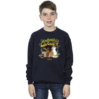 Disney Boy's Encanto Animal Magnet Sweatshirt in Navy | Size: 12-13 Years