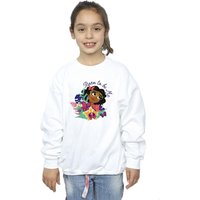 Disney Girl's Encanto Born To Be Me Sweatshirt in White | Size: 7-8 Years