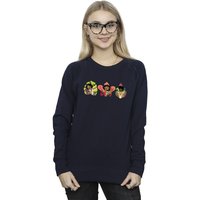 Disney Women's Encanto Family Line Sweatshirt in Navy | Size: Small