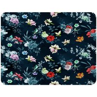 Benjamin Tate Design Roses & Other Bright Flowers Blanket in Natural | Size: 120 cm x 150 cm