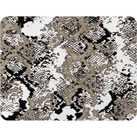 Benjamin Tate Design Grunge Pattern Blanket in Natural | Size: 120 cm x 150 cm