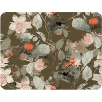 Benjamin Tate Design Imprint Fantastic Paint Bouquet Blanket in Natural | Size: 120 cm x 150 cm