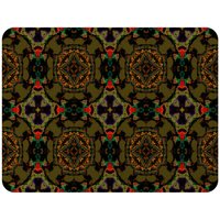 Benjamin Tate Design Pakistan Mosaic Paint Blanket in Natural | Size: 120 cm x 150 cm