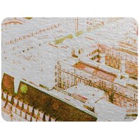 Benjamin Tate Design Chimney Tops Brown Blanket in Natural | Size: 120 cm x 150 cm