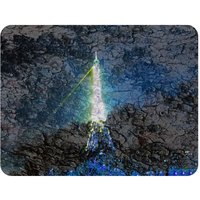 Benjamin Tate Design Eiffel Tower & Bark Blanket in Natural | Size: 120 cm x 150 cm