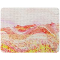 Benjamin Tate Design Wheat Field Blanket in Natural | Size: 120 cm x 150 cm
