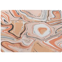 Benjamin Tate Design Pink Marble Rug in Natural | Size: Large