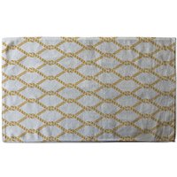 Benjamin Tate Design Gold Chainlink Rope Soft Bath Towel