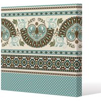 Benjamin Tate Design Egyptian, Greek, Roman style (Canvas Print) / 46 x 46 x 4cm in Natural | Size: 46 x 46 x 4 cm