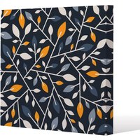 Benjamin Tate Design geometric abstract (Canvas Print) / 127 x 127 x 4cm in Natural | Size: 127 x 127 x 4 cm