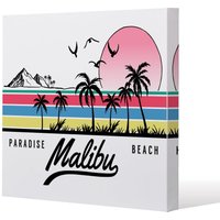 Benjamin Tate Design Malibu (Canvas Print) / 101 x 101 x 4cm in Natural | Size: 101 x 101 x 4 cm