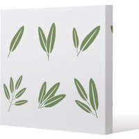 Benjamin Tate Design Herbs (Canvas Print) / 61 x 61 x 4cm in Natural | Size: 61 x 61 x 4 cm