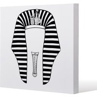 Benjamin Tate Design Tutankhamun (Canvas Print) / 114 x 114 x 4cm in Natural | Size: 114 x 114 x 4 cm