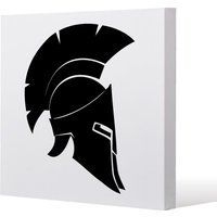 Benjamin Tate Design Roman Helmet (Canvas Print) / 46 x 46 x 4cm in Natural | Size: 46 x 46 x 4 cm