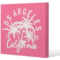 Benjamin Tate Design Los Angeles California (Canvas Print) / 77 x 77 x 4cm in Natural | Size: 77 x 77 x 4 cm