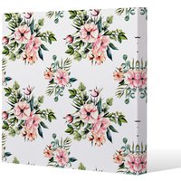 Benjamin Tate Design Watercolour Plants (Canvas Print) / 127 x 127 x 4cm in Natural | Size: 127 x 127 x 4 cm