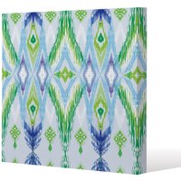 Benjamin Tate Design Ethnic style Modern scarf (Canvas Print) / 77 x 77 x 4cm in Natural | Size: 77 x 77 x 4 cm