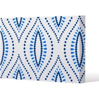 Benjamin Tate Design Boho Intricate ogee (Canvas Print) / 61 x 41 x 4cm in Natural | Size: 61 x 41 x 4 cm