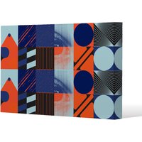 Benjamin Tate Design Deconstructed postmodern inspired artwork (Canvas Print) / 77 x 51 x 4cm in Natural | Size: 77 x 51 x 4 cm