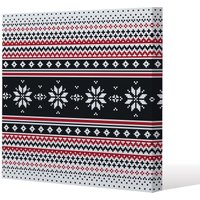 Benjamin Tate Design Abstract christmas (canvas) / 101 x 101 x 4cm in Natural | Size: 101 x 101 x 4 cm