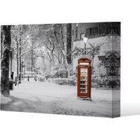 Benjamin Tate Design London snow (canvas) / 77 x 51 x 4cm in Natural | Size: 77 x 51 x 4 cm