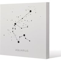 Benjamin Tate Design Star constellation zodiac aquarius (canvas) / 120x 120 x 4cm in Natural | Size: 120x 120 x 4 cm