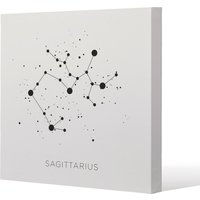 Benjamin Tate Design Star constellation zodiac sagittarius (canvas) / 46 x 46 x 4cm in Natural | Size: 46 x 46 x 4 cm